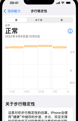 湛江iPhone手机维修如何在iPhone开启'步行稳定性通知'