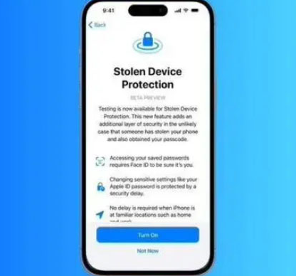 湛江苹果授权维修店分享被盗设备保护功能开启方法 