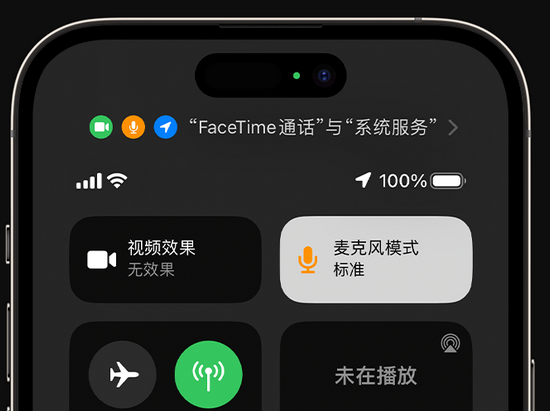 湛江苹果授权维修网点分享iPhone在通话时让你的声音更清晰 