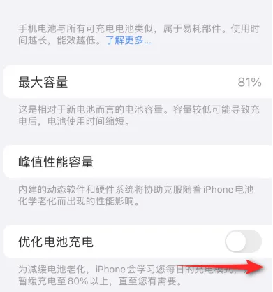 湛江苹果15维修分享iPhone15充电到80%就充不进电了怎么办 