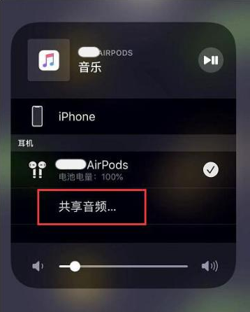 湛江苹果14音频维修点分享iPhone14音频共享设置方法 