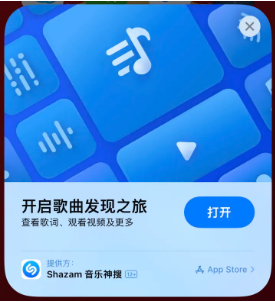 湛江苹果14维修站分享iPhone14音乐识别功能使用方法 