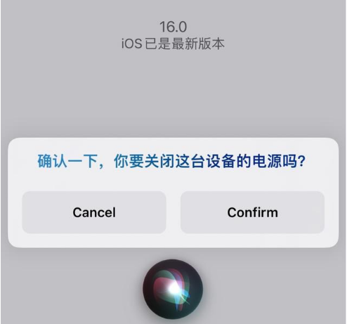 湛江苹果手机维修分享iOS 16 Beta5为什么要取消Siri语音关机功能 